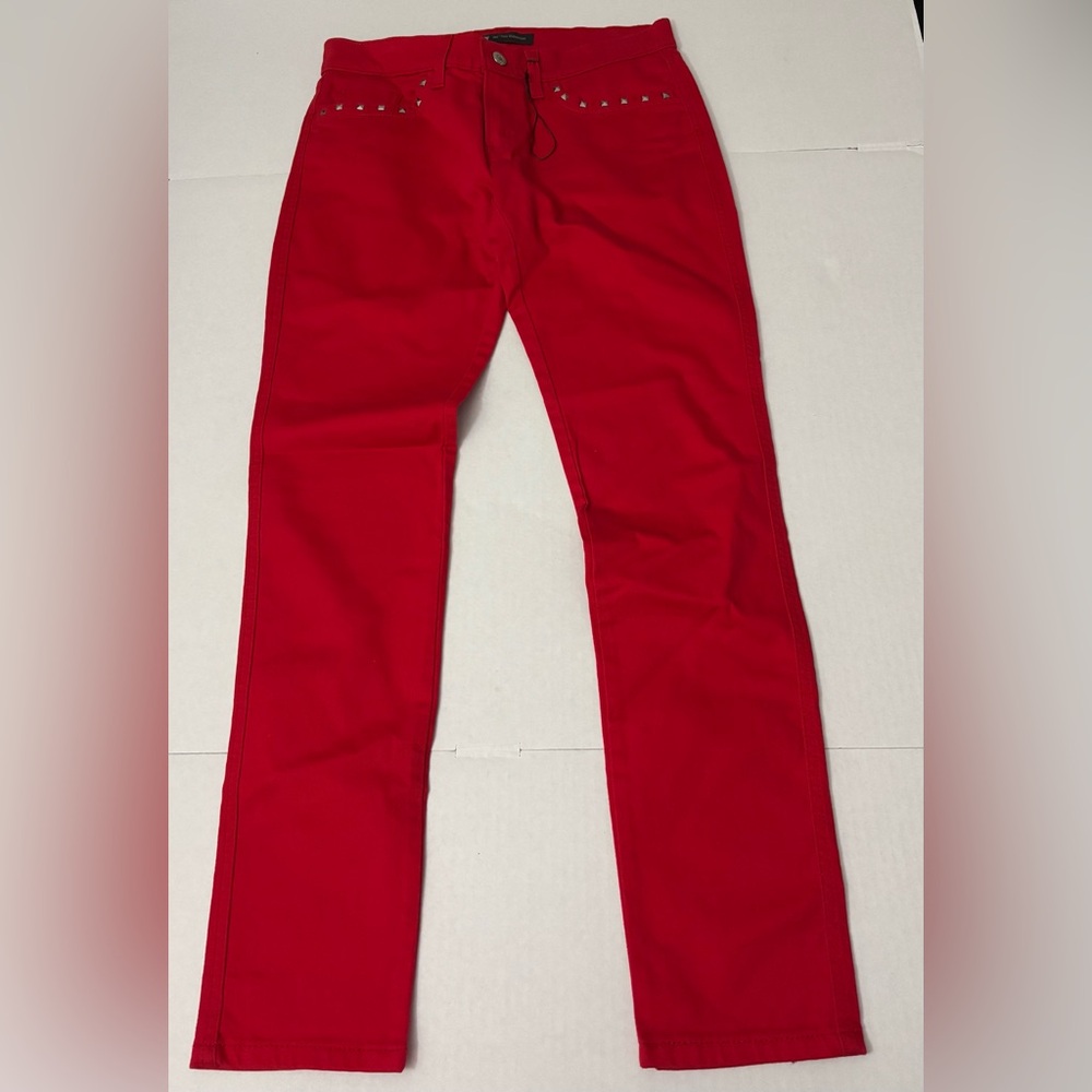 Levi's Jeans Womens 524 Too Superlow Skinny Red Size 9M/29 inseam 32”